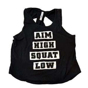 Beachbody Aim High Squat Low Women’s Cross Back Tank Top Size Large